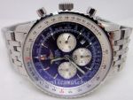 BREITLING CHRONOMETER NAVITIMER STAINLESS STEEL BLUE FACE